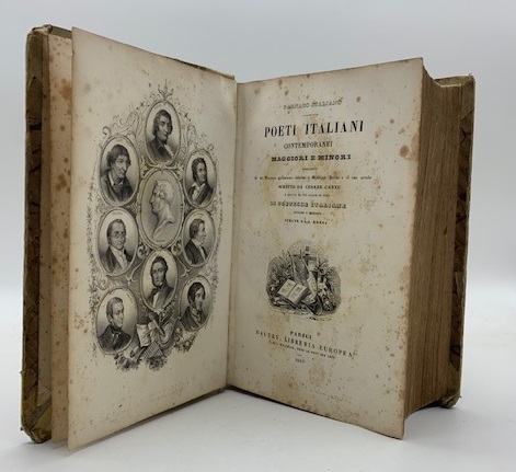 Parnaso italiano. Poeti italiani contemporanei maggiori e minori preceduti da un discorso preliminare intorno a Giuseppe Parini e il suo secolo... seguiti da un saggio di rime di poetesse italiane antiche e moderne...